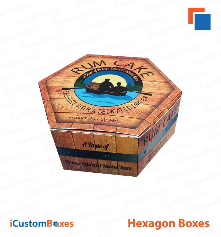 Buy Customize Hexagon Boxes On Wholesale Rates